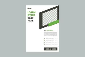 poster flyer opuscolo copertina brochure design layout spazio per sfondo foto, modello illustrazione vettoriale in formato a4