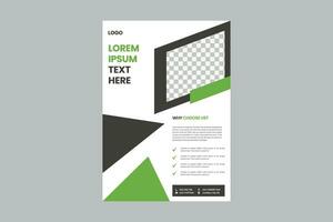 poster flyer opuscolo copertina brochure design layout spazio per sfondo foto, modello illustrazione vettoriale in formato a4