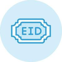 illustrazione del design dell'icona vettoriale eid