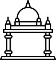 casa schema vettore illustrazione icona
