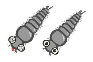 zanzara larva controllo concetto. vettore illustrazione