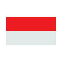 indonesiano bandiera icona vettore