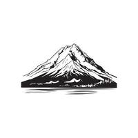 montagna logo vettore arte, icone, e design
