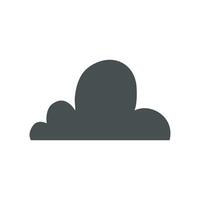 icona di cloud computing vettore