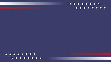 blu americano bandiera vettore modello sfondo con copia spazio per testo