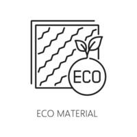 eco Materiale icona, parete termico isolamento icona vettore