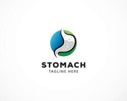 stomaco cura logo modello design vettore, emblema, design concetto, creativo simbolo, icona vettore