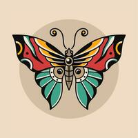 arte vettoriale farfalla