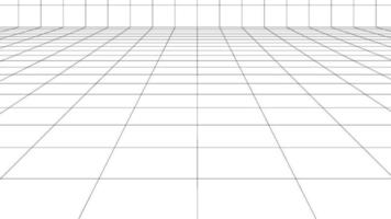sfondo del pavimento digitale, linea di superficie di colore nero. vettore