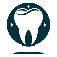 denti dente logo design vettore illustrazione