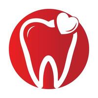 denti dente logo design vettore illustrazione