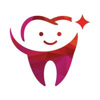 denti dente logo design vettore illustrazione