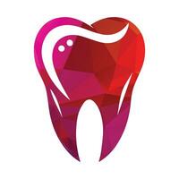 denti dente logo design vettore illustrazione