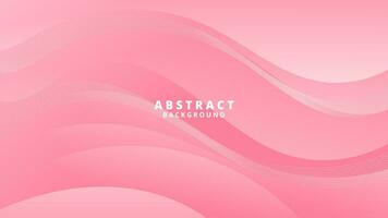 astratto pendenza rosa bianca liquido sfondo. moderno sfondo design. dinamico onde. fluido forme composizione. in forma per sito web, striscioni, opuscolo, manifesti vettore