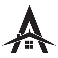 design del logo vettoriale immobiliare