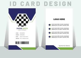 id carta design modello, vettore