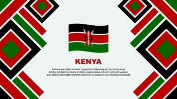 Kenia bandiera astratto sfondo design modello. Kenia indipendenza giorno bandiera sfondo vettore illustrazione. Kenia
