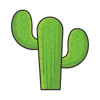 illustrazione della pianta del cactus vettore