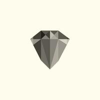 diamante premio elegante geometri logo vettore