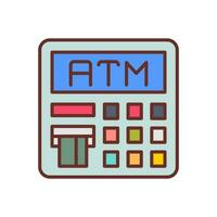 guida icona nel vettore. illustrazione ATM nel vettore. illustrazione vettore