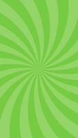 semplice curvo leggero verde radiale Linee effetto vettore sfondo