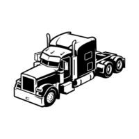 vettore di logo dell'illustrazione del camion