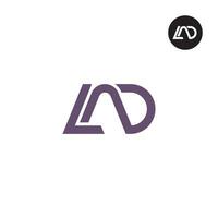 lettera ragazzo monogramma logo design vettore