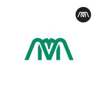 lettera AMA monogramma logo design vettore