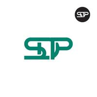 lettera sdp monogramma logo design vettore