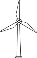 vento energia turbina vettore illustrazione
