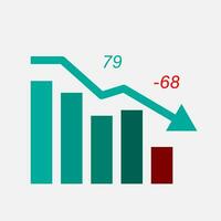 attività commerciale statistica vettore