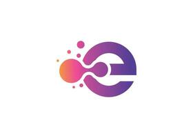 lettera c tecnologia vettore monogramma logo design modello. lettera c molecola, scienza e bio tecnologia vettore logo