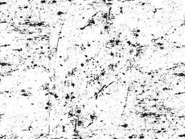 ruggine e sporcizia sovrappongono texture in bianco e nero vettore