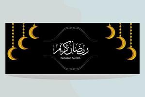 Ramadan bandiera design modelli vettore