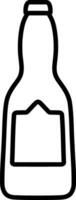 birra icona birra bicchiere bottiglia vino vettore illustrazione