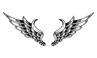 free angel wings tattoos