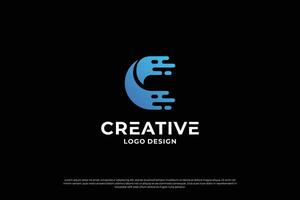 lettera c logo design modello. creativo iniziale lettere c logo design simbolo. vettore