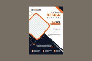 design brochure, copertina layout moderno, relazione annuale, poster, flyer in a4 vettore