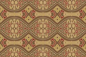 motivo folclore modello senza soluzione di continuità scandinavo modello motivo ricamo, ikat ricamo vettore design per Stampa figura tribale inchiostro su stoffa patola sari