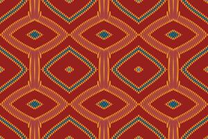 seta tessuto patola sari modello senza soluzione di continuità scandinavo modello motivo ricamo, ikat ricamo vettore design per Stampa egiziano modello tibetano mandala fazzoletto a colori vivaci