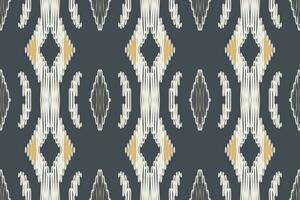 nordico modello senza soluzione di continuità scandinavo modello motivo ricamo, ikat ricamo vettore design per Stampa sciarpa hijab modello fazzoletto ikat vettore seta Kurti modello Mughal modelli