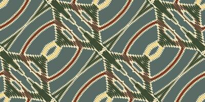 navajo modello senza soluzione di continuità australiano aborigeno modello motivo ricamo, ikat ricamo vettore design per Stampa australiano tenda modello geometrico cuscino modello Kurti Mughal fiori