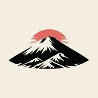 montare fuji di Giappone, vettore illustrazione.