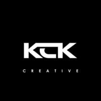 kck lettera iniziale logo design modello vettore illustrazione
