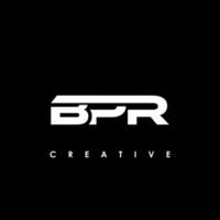 bpf lettera iniziale logo design modello vettore illustrazione