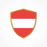 disegno vettoriale bandiera austria