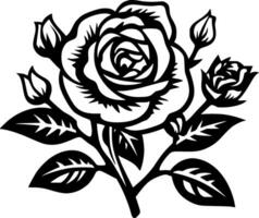 Rose - alto qualità vettore logo - vettore illustrazione ideale per maglietta grafico