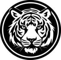 tigre - minimalista e piatto logo - vettore illustrazione