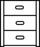 gioielleria scatola schema vettore illustrazione icona