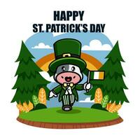 st patrick giorno illustrazione vettore